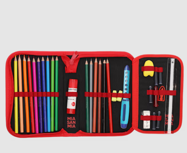 FC Bayern München - Federmäppchen Kinder Rot